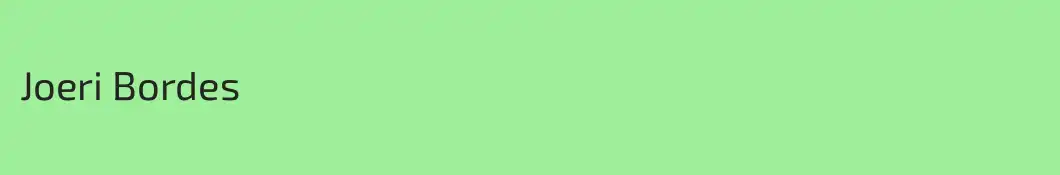 Joeri Bordes